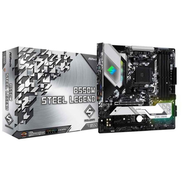 ASRock B550M Steel Legend Motherboard