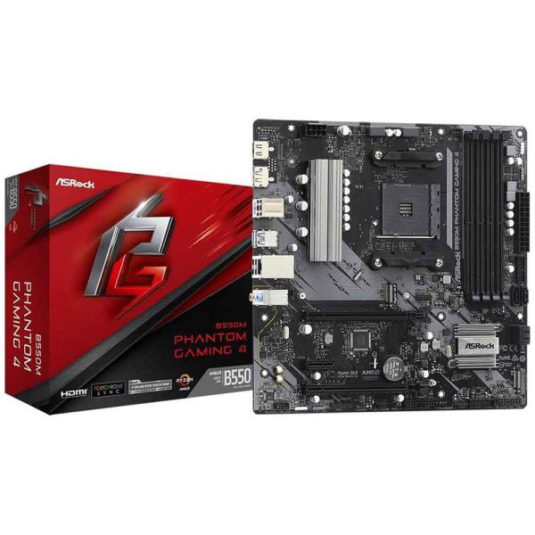 ASRock B550M Phantom Gaming 4 Motherboard