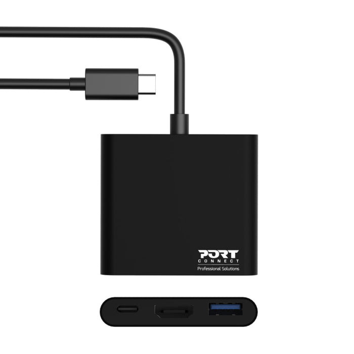 Port Designs USB-C Mini Docking Station With HDMI For USB-C 3.1 Gen2
