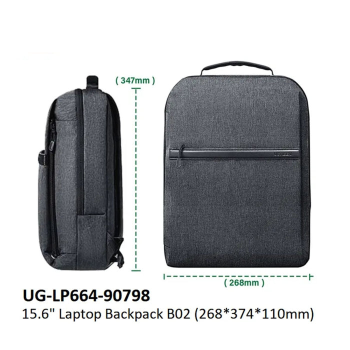 UGreen LP664 Laptop Backpack B02 Dark Grey (Up to 15.6")
