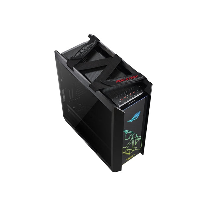 Asus Rog Strix Helios GX601 Mid-Tower 3-Side Tempered Glass Panel Case with Dynamic RGB Lighting Front Panel - Black
