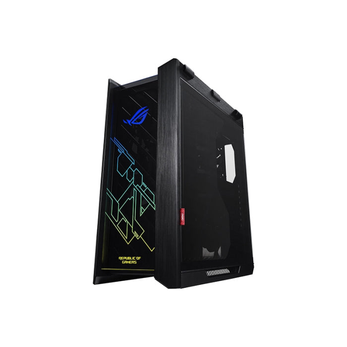 Asus Rog Strix Helios GX601 Mid-Tower 3-Side Tempered Glass Panel Case with Dynamic RGB Lighting Front Panel - Black