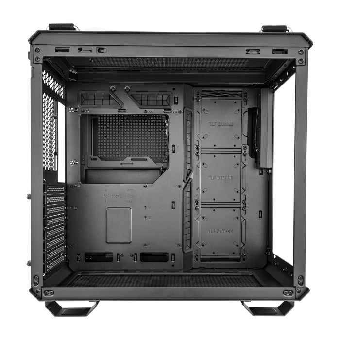 Asus TUF Gaming GT502 Mid Tower Steel Plastic TG Front Side & Left Side Tempered Glass Panel Case - Black
