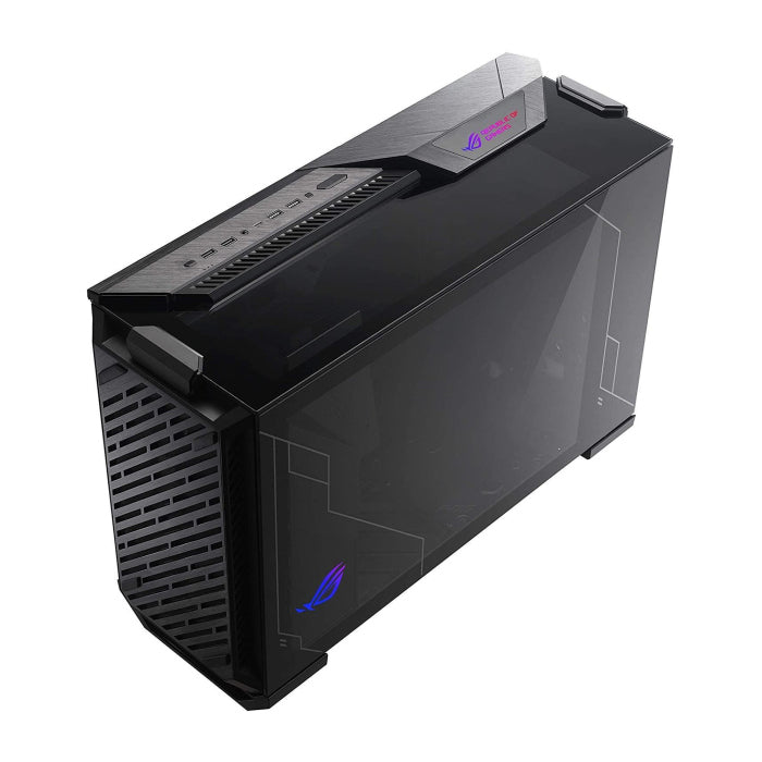 Asus Rog Z11 Mini-ITX Aluminum Steel Tempered Glass ABS Plastic Case - Black