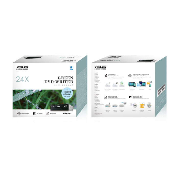 Asus Extreme 24X DVD Writing Speed with M-Disc Support