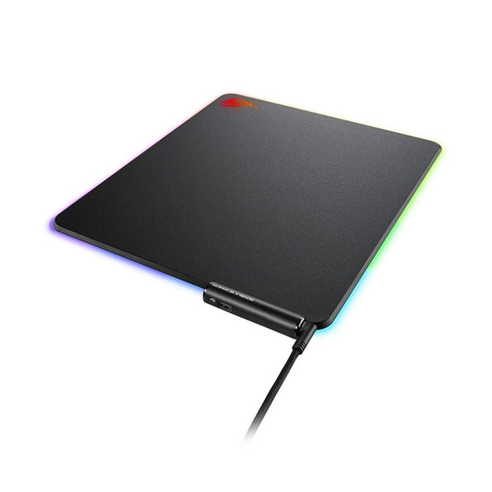 Asus Rog Balteus RGB Gaming Mouse Pad with 15-Zone Aura Sync Lighting, Portrait Hard Surface,USB Passthrough & Nonslip Rubber Base