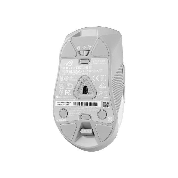 Asus P711 Rog Gladius III Wireless AimPoint Gaming Mouse - White