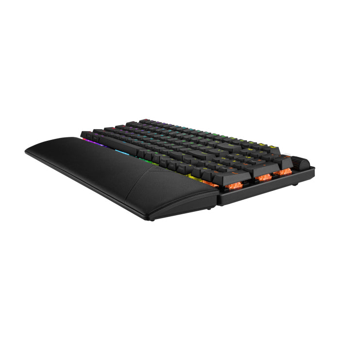 Asus X901 Rog Strix Scope II 96 Wireless RGB Mechanical Gaming KeyBoard NX Snow Switch Refined Linear - Black