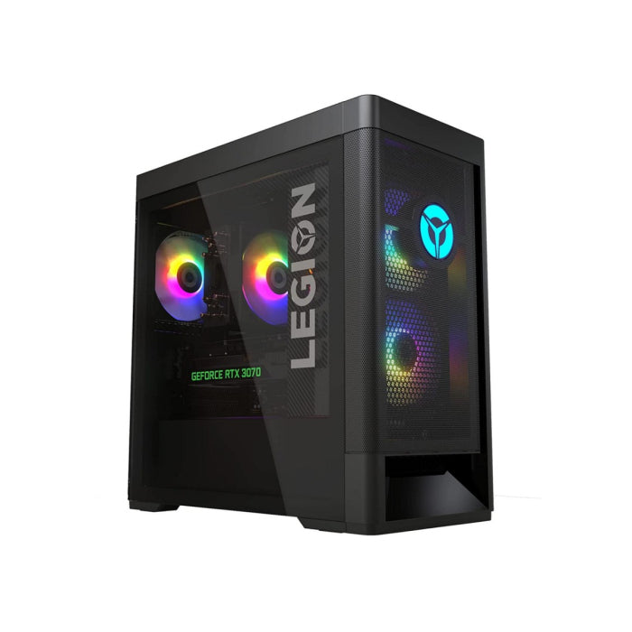 Lenovo Legion T5 26IOB6 Desktop PC, 11th Gen Intel Core i7-11700F Processor, 16GB DDR4 RAM, 256GB SSD + 1TB HDD, Nvidia GeForce RTX 3070 8GB GDDR6, No OS, Black