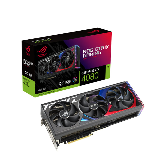 Asus Rog Strix Gaming GeForce RTX 4080 OC Edition 16GB GDDR6X Graphics Card