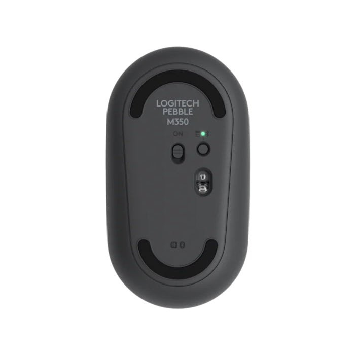 Logitech Pebble M350 Wireless Ambidextrous Mouse - Graphite