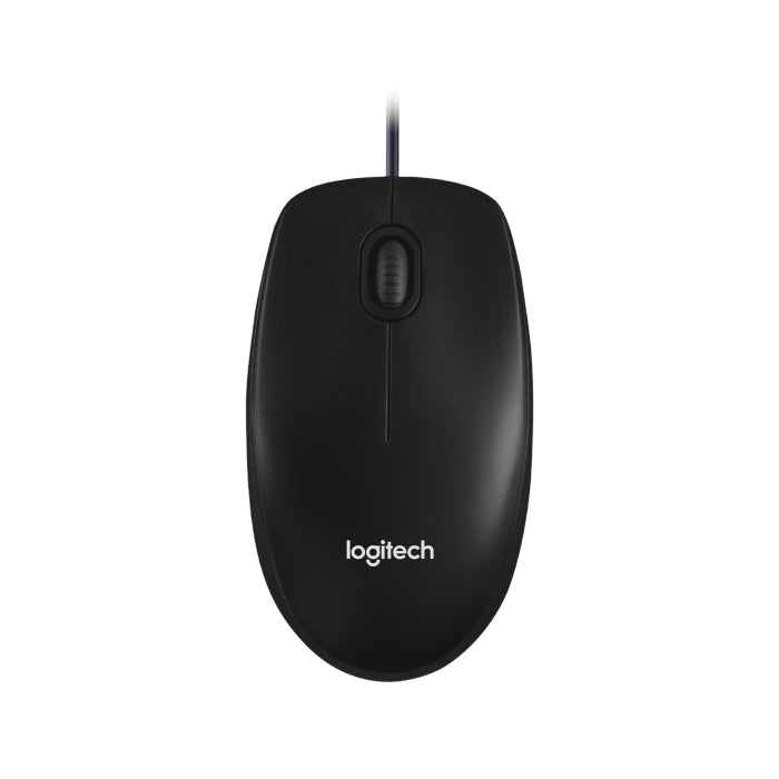 Logitech M100 Wired Mouse - Black