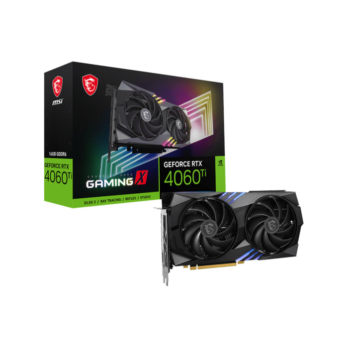 MSI GeForce RTX 4060 Ti Gaming X 16GB GDDR6 Graphics Card