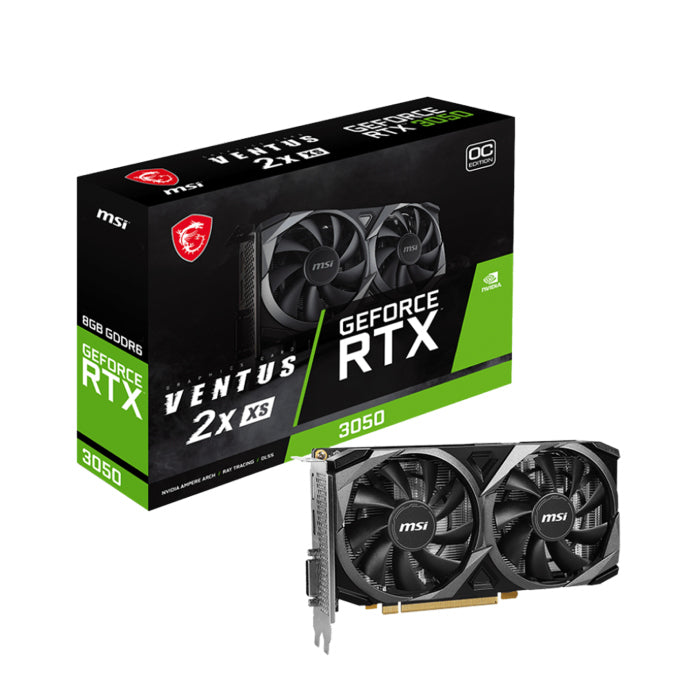 MSI GeForce RTX 3050 VENTUS 2X XS 8G OC Graphic Card