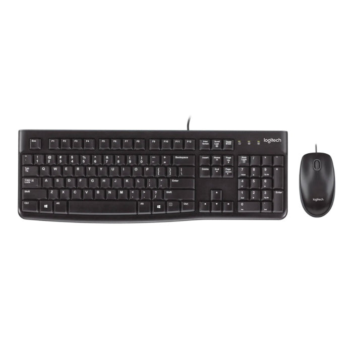 Logitech MK120 Wired Keyboard and Mouse Combo Set