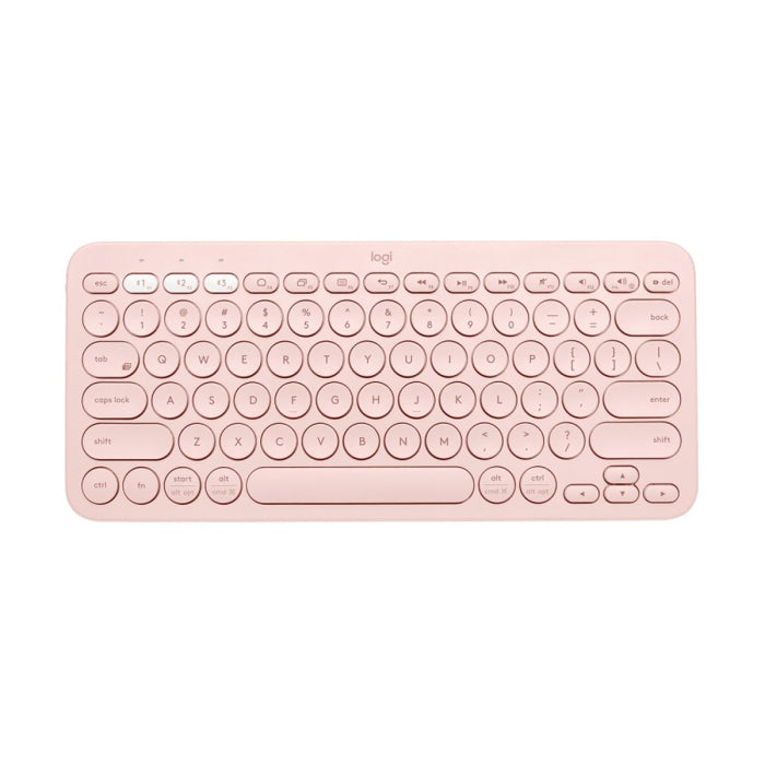Logitech K380 Multi-Device Bluetooth Keyboard - Pink
