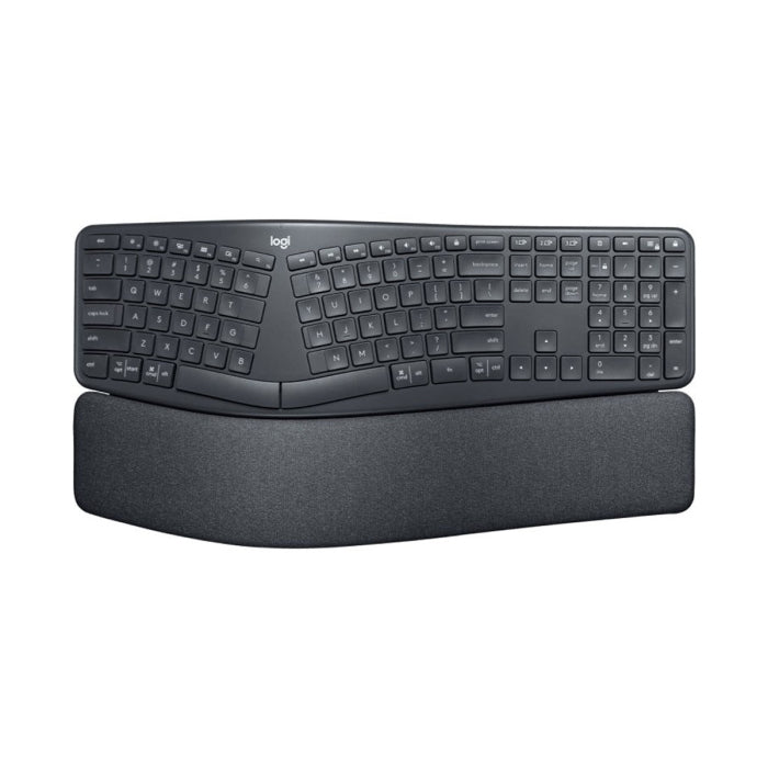 Logitech Ergo K860 Split Ergonomic Bluetooth/Wireless Keyboard - Graphite