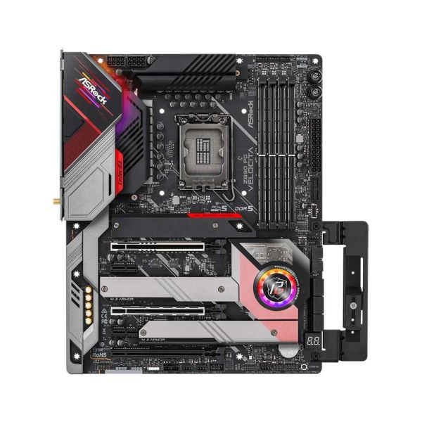 ASRock Intel Z690 PG Velocita - Gaming Motherboard - Black