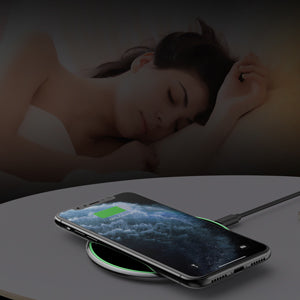 Choetech 15W Fast Wireless Charging Pad - Black