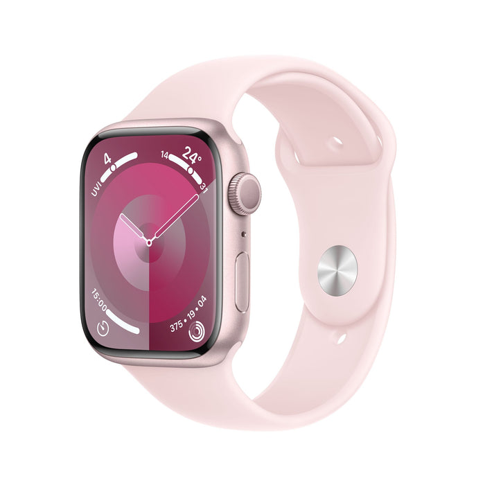 Watch Series 9 GPS 41mm Pink Aluminium Case with Light Pink Sport Band S/M