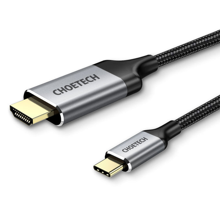 Choetech Type to HDMI Cable  1.8M , Black