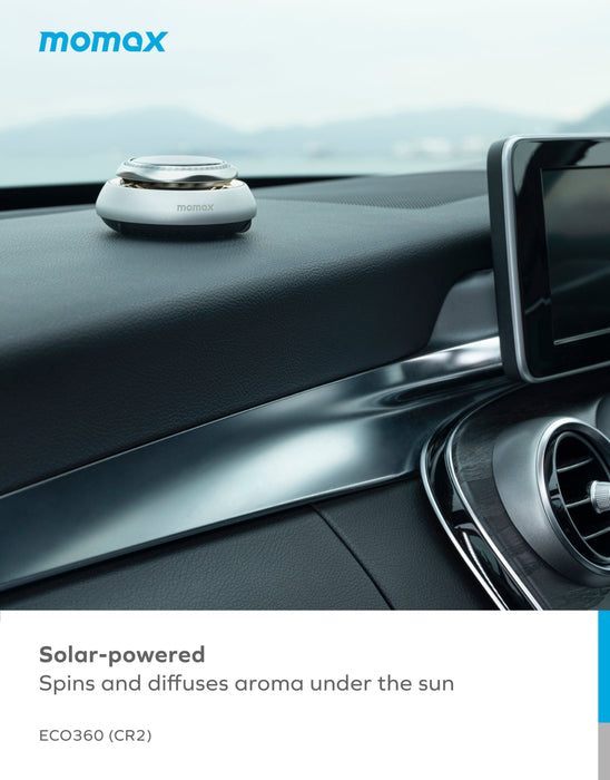 Eco360 Solar Car Aroma Diffuser CR2