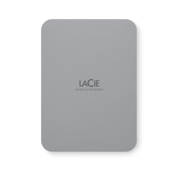 LaCie 2TB USB 3.2 Gen 1 Type-C Mobile Drive - TITANIUM SILVER