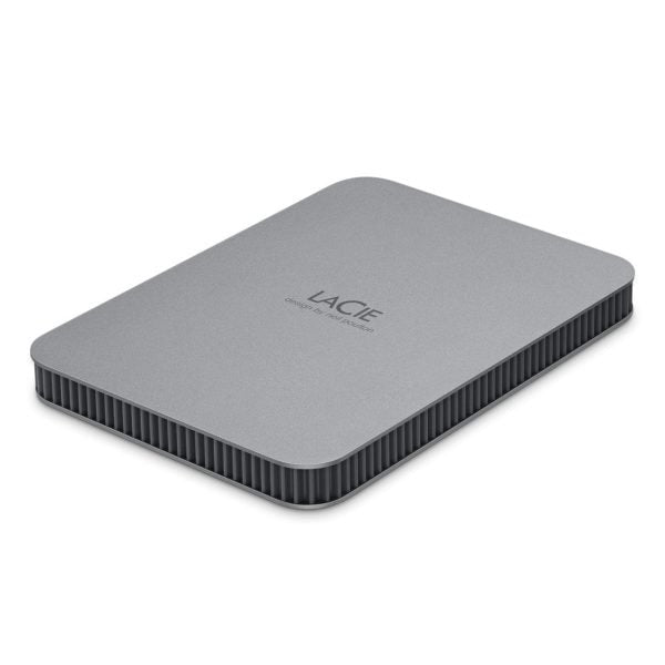 LaCie 1TB USB 3.2 Gen 1 Type-C Mobile Drive - TITANIUM SILVER