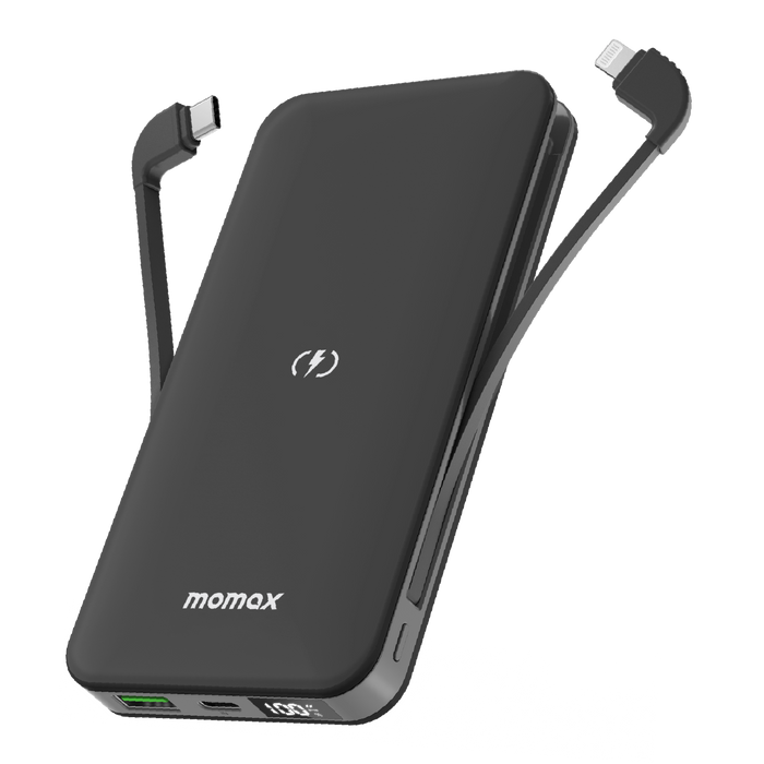 Q.Power TOUCH 2 Wireless Charging Power Bank 10000mAh IP112MFI