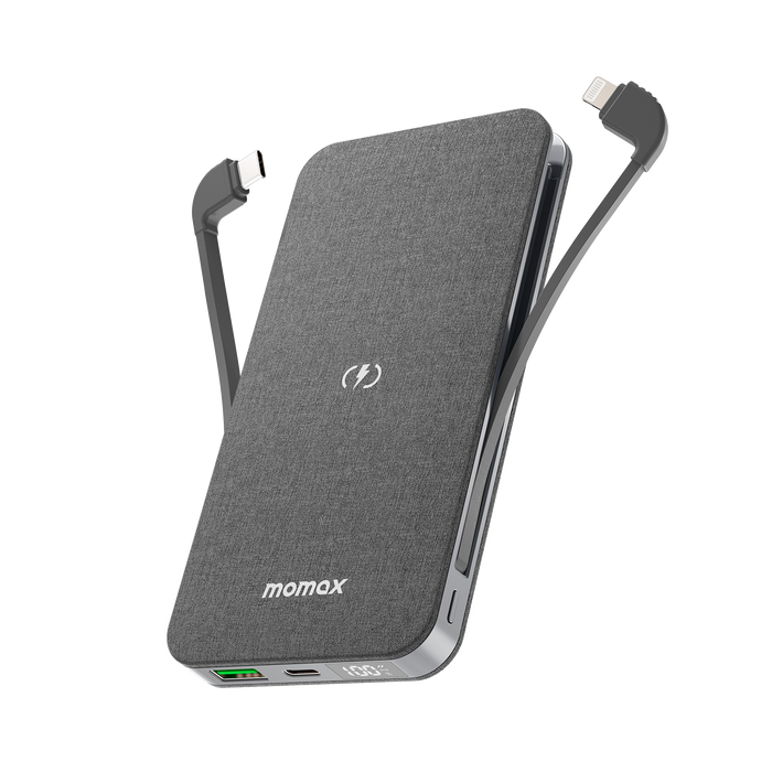 Q.Power TOUCH 2 Wireless Charging Power Bank 10000mAh IP112MFI