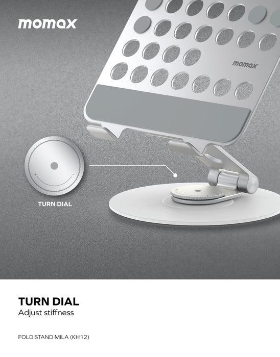Fold Stand Mila Rotatable Tablet Stand KH12
