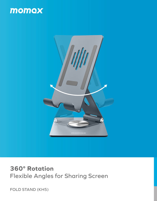 Fold Stand Rotating Phone/Tablet Multi-purpose Stand KH5