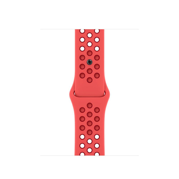 45mm Bright Crimson/Gym Red Nike Sport Band