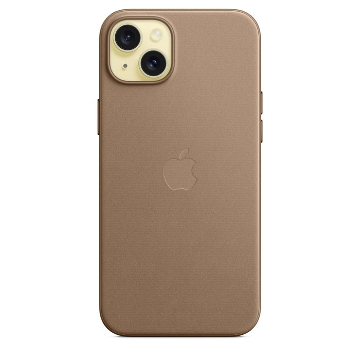 iPhone 15 Plus FineWoven Case with MagSafe Taupe