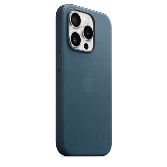 iPhone 15 Pro Max FineWoven Case with MagSafe Pacific Blue