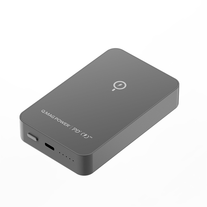 Momax Q.Mag Power7 Magnetic Wireless Battery Pack 10000mAh (Space Gray) IP107E