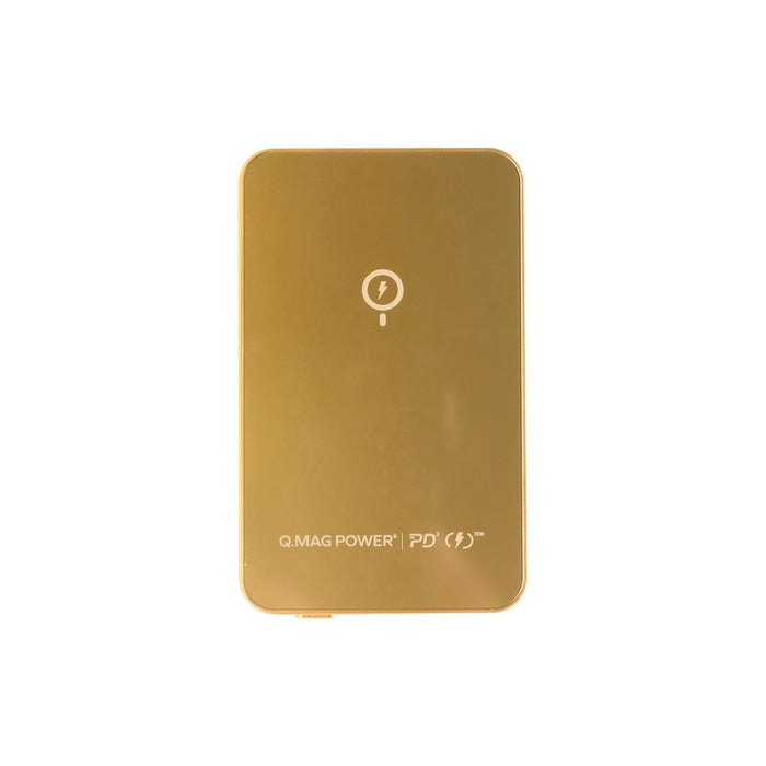 Momax Q.Mag Power 6 5000mAh Magnetic Wireless Battery Pack (Gold) IP106LCN1