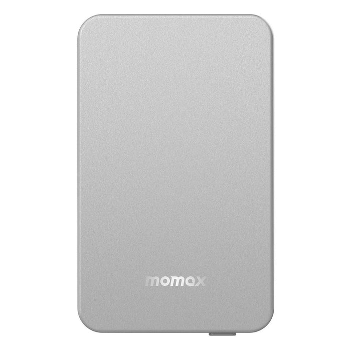 Momax Q.MAG Power 6 Magnetic Wireless Battery 5000mAh (Silver) IP106S