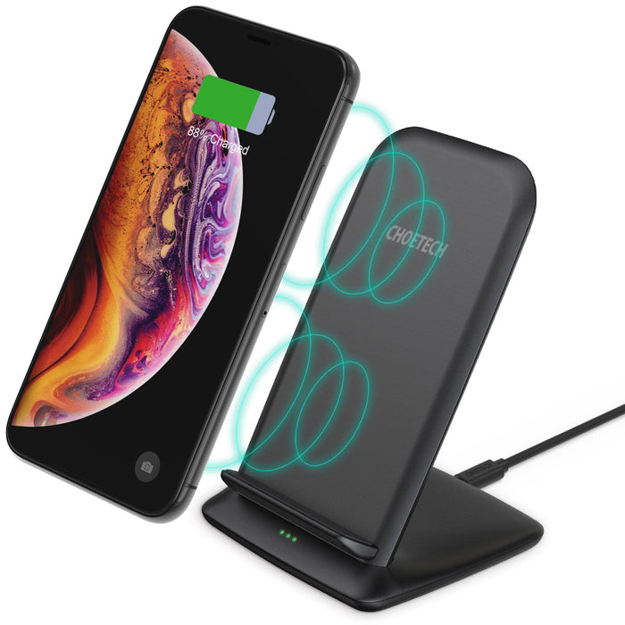 Choetech 15W Wirless Charger Stand - Black