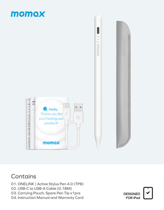 Onelink ONELINK Active stylus pen 4.0 for iPad TP8W