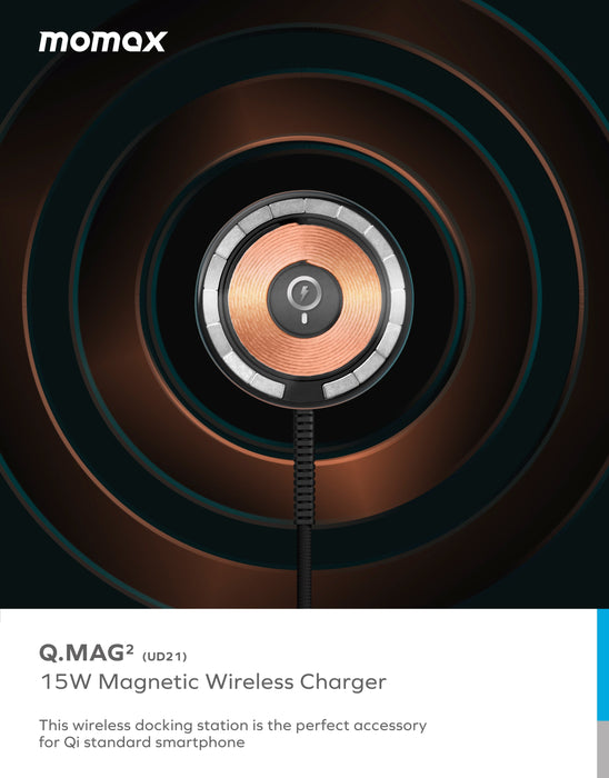 Q.Mag MagSafe Transparent Magnetic Wireless Charger UD21