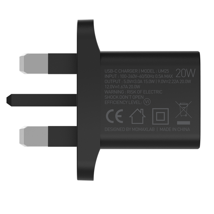 One Plug 20W Mini PD Fast Charger UM25