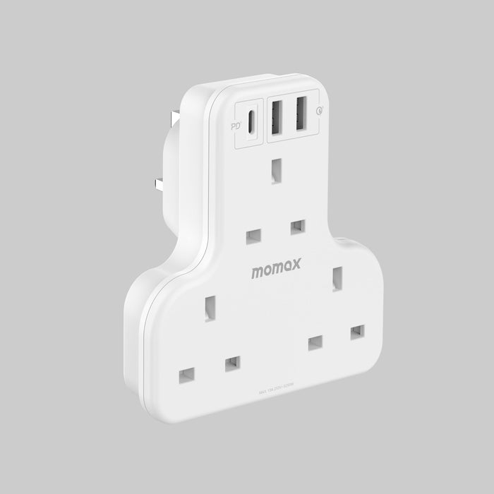 ONEPLUG PD20W 2A1C 3-Position T-Socket US6