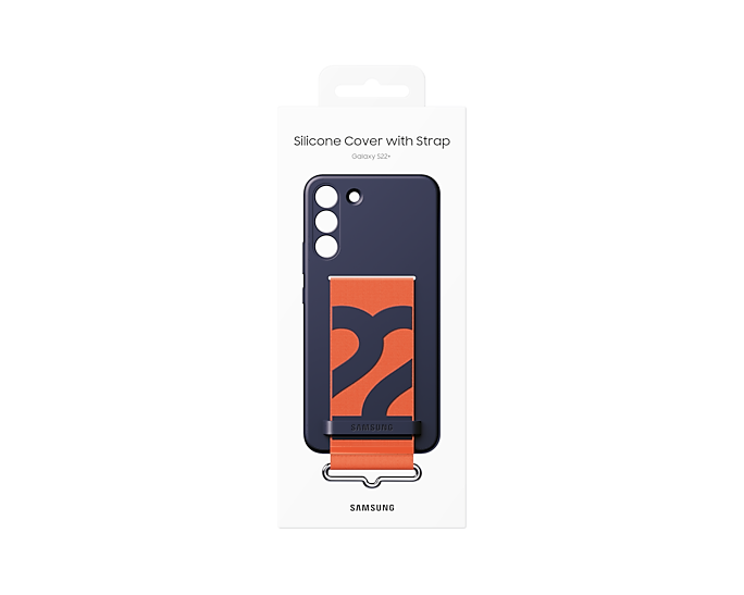 S22 + Silicone Cover with Strap