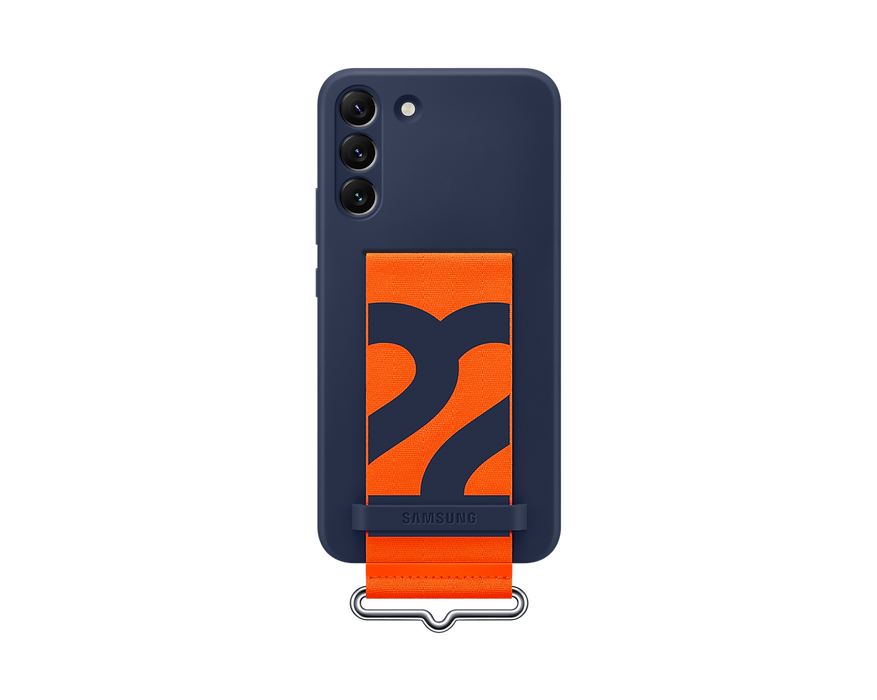 S22 + Silicone Cover with Strap