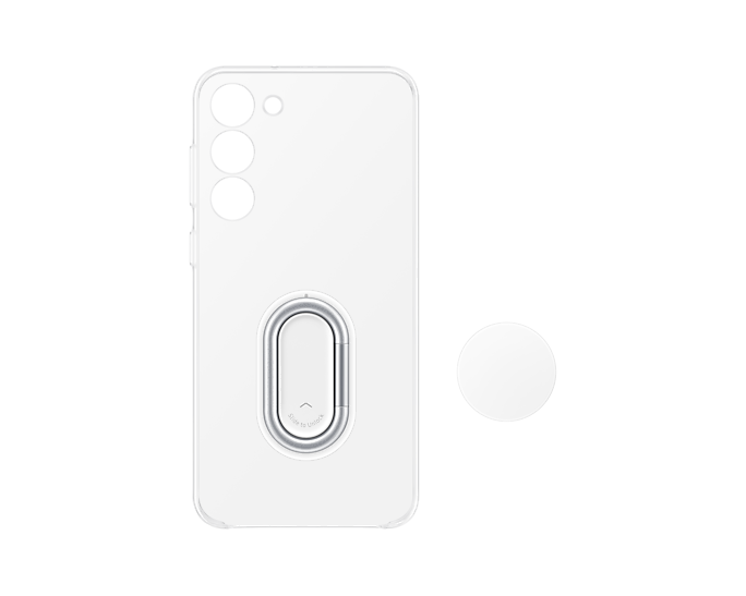 S23 PLUS Clear Gadget Case