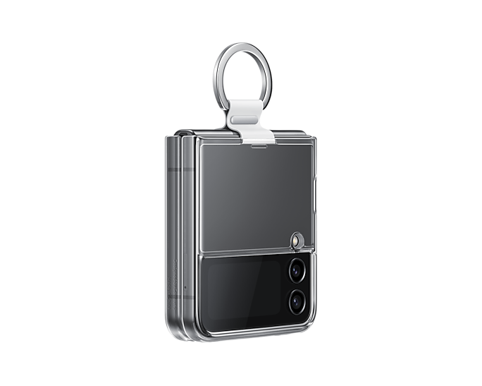 Flip 4 Clear Cover with Ring