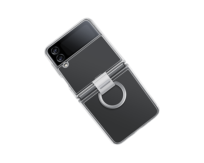 Flip 4 Clear Cover with Ring