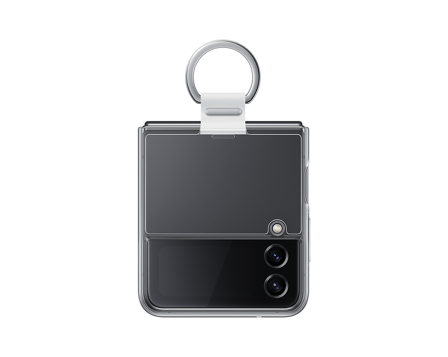 Flip 4 Clear Cover with Ring