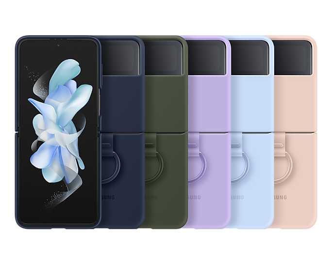 Flip 4 Silicone Cover with Ring